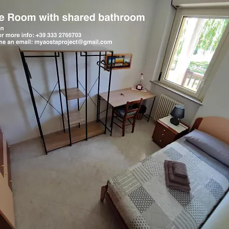Singola In Famiglia - Myaostaproject Δωμάτια σε οικογενειακή κατοικία
